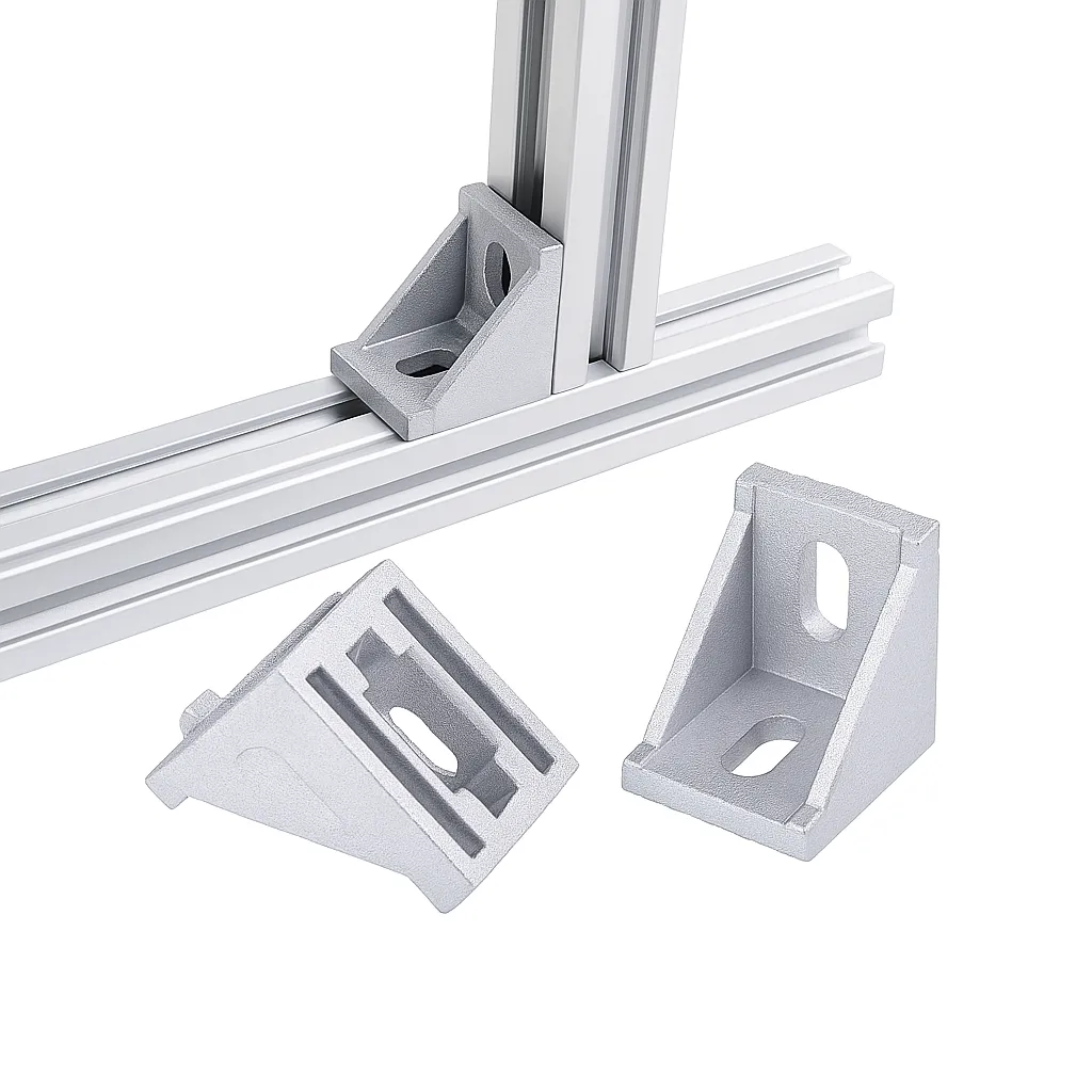 Escuadra de 90° para Perfiles de Aluminio