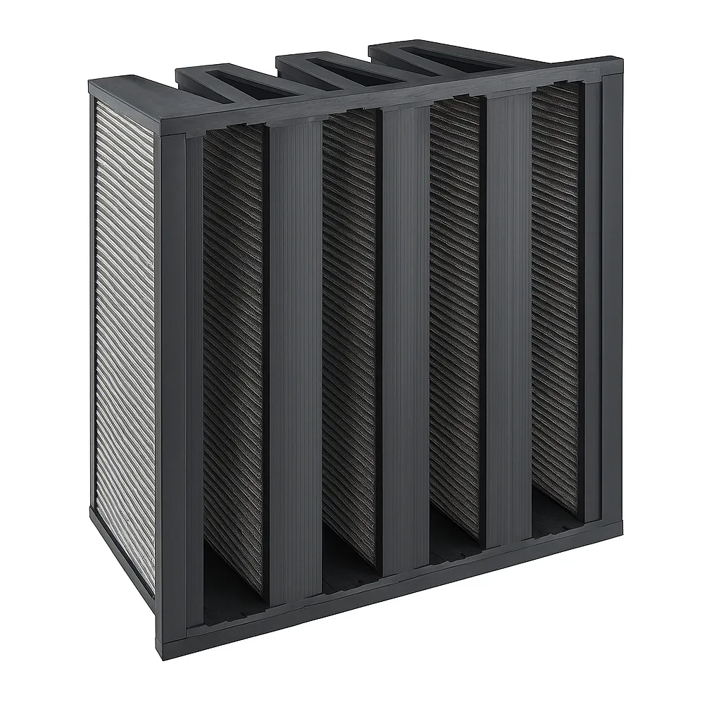 Filtro molecular
Cubo de Carboactivos (Filtros Compacto)