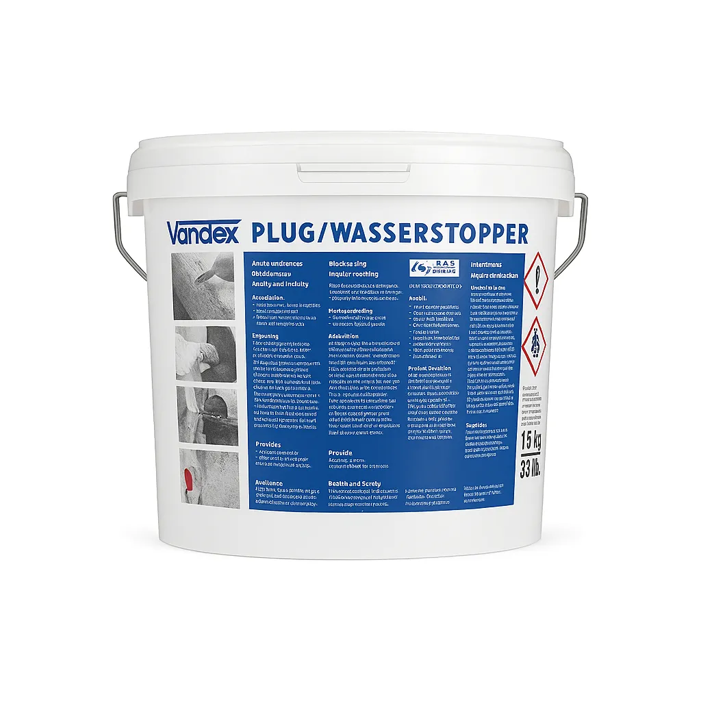 Recubrimiento de Tanques: VANDEX PLUG